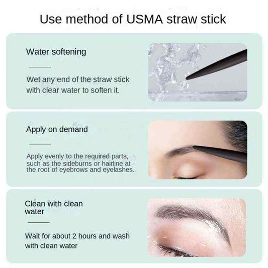 Usma Grass Hair Growth Essence 10ml – Eyebrow, Eyelash & Hair Serum