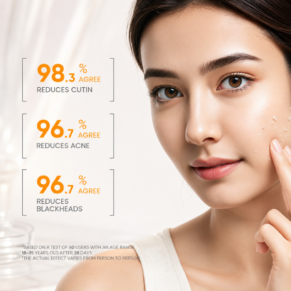 Orange Whitening Exfoliating Gel for Smooth & Glowing Skin