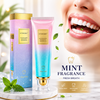 UTOGRU Bright & White Nicotinamide Mint Toothpaste
