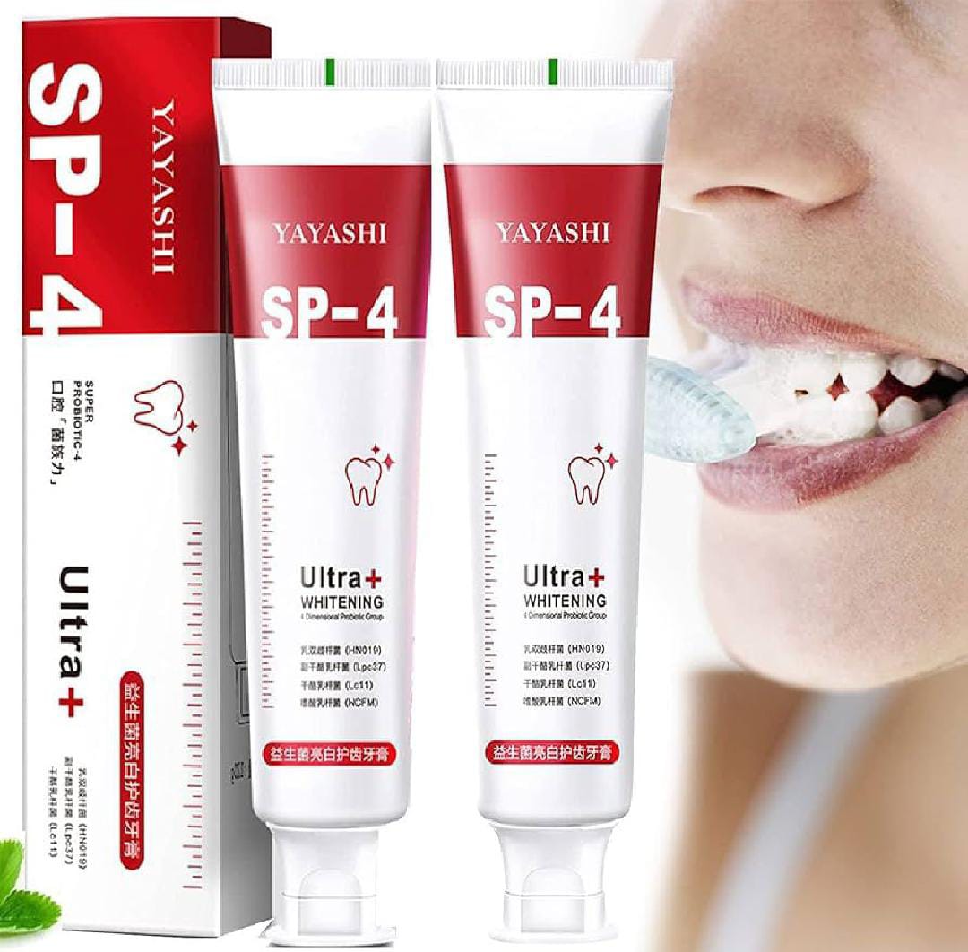 Yayashi SP-4 Whitening Toothpaste – Deep Cleaning & Stain Removal