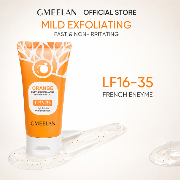 Orange Whitening Exfoliating Gel for Smooth & Glowing Skin
