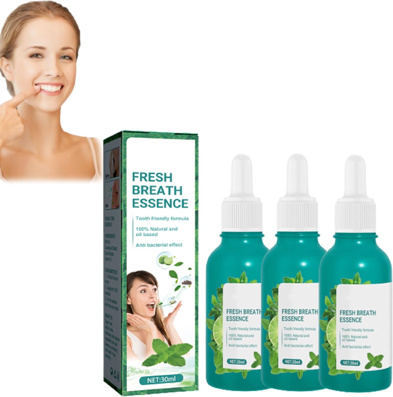 EELHOE Fresh Breath Essence 30ml – Oral Care Drops for Fresh Breath