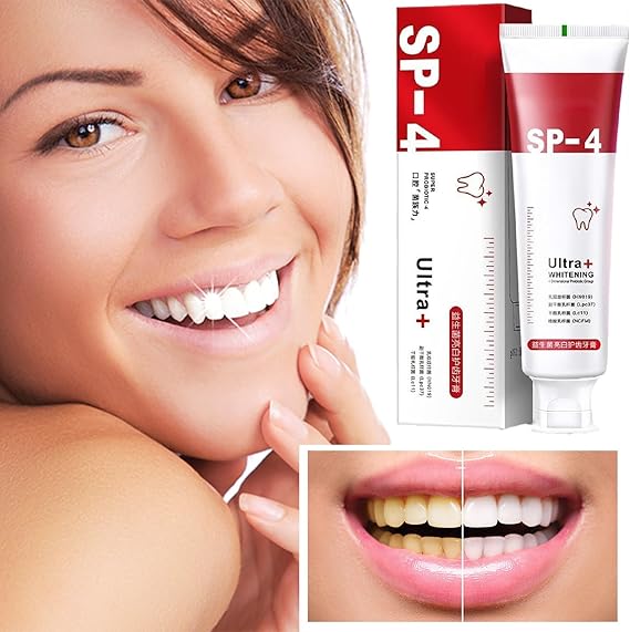 Yayashi SP-4 Whitening Toothpaste – Deep Cleaning & Stain Removal