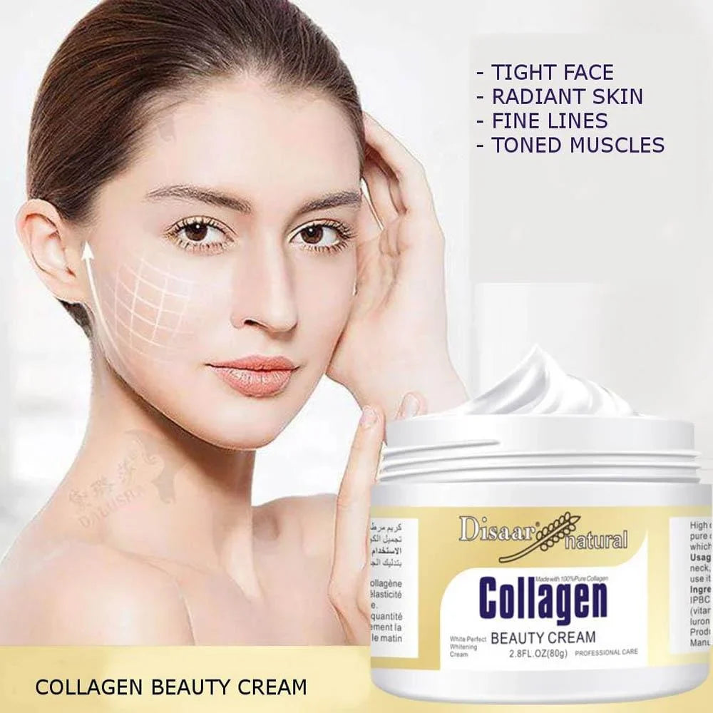Disaar Collagen Beauty Cream 100g – Firming, Brightening & Moisturizing