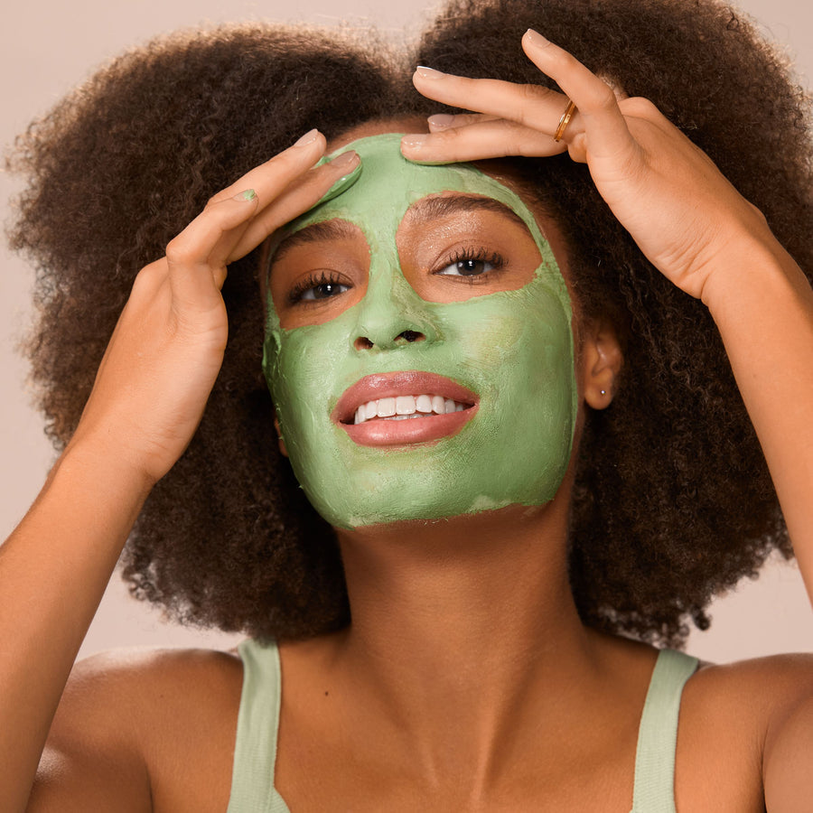 Japanese Matcha Facial Mask – Detoxifying & Pore Purifying Cream