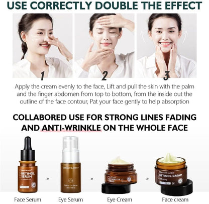 Retinol Face Cream – Anti-Wrinkle Firming & Deep Moisturizer