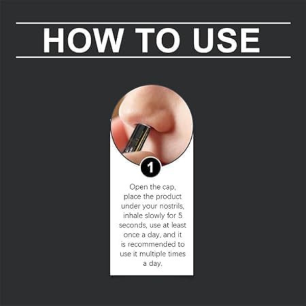 Advanced Nasal Inhaler for Fast Aromatic Relief