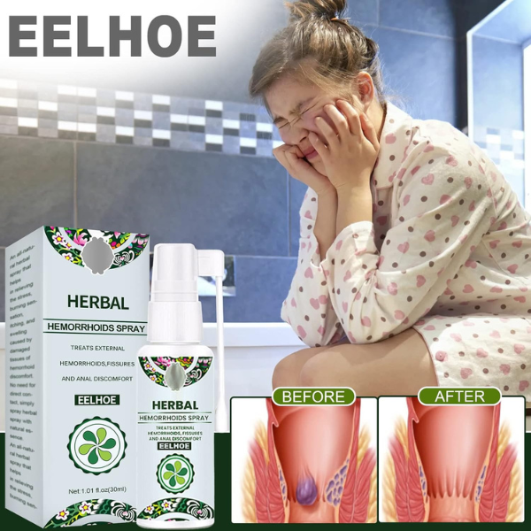 Hemorrhoid Relief Spray | Fast-Acting & Mess-Free
