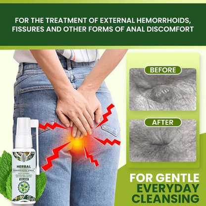 Hemorrhoid Relief Spray | Fast-Acting & Mess-Free