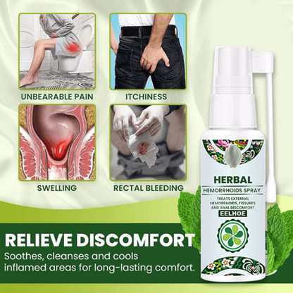 Hemorrhoid Relief Spray | Fast-Acting & Mess-Free