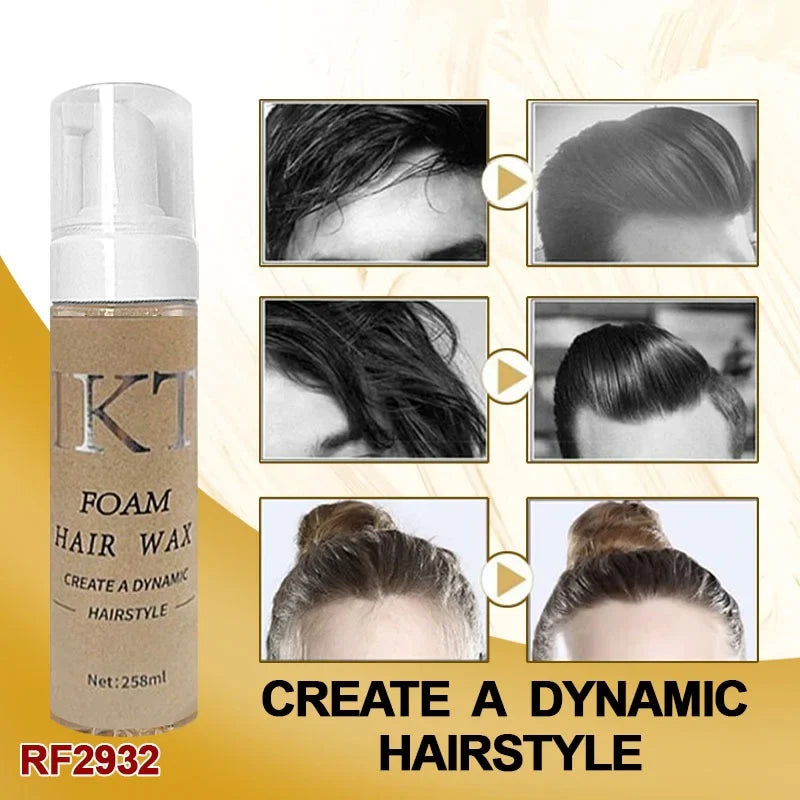 IKT Hair Wax Foam 258 ml – Firm Hold & Volume Styling Foam