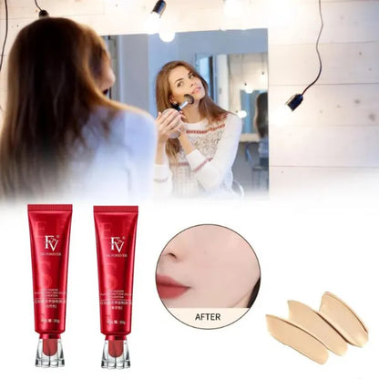 FV Makeup Foundation 30ml – Full Coverage Liquid Foundation & Concealer