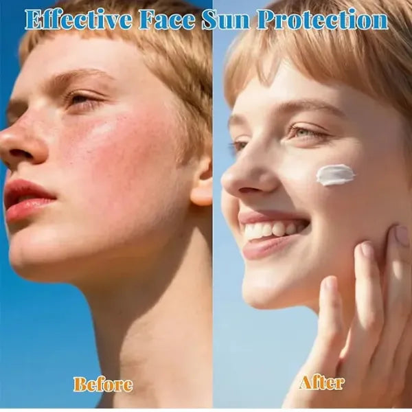 Hanxi Whitening Sunscreen SPF50+ PA+++ – UV Protection & Skin Brightening Sun Cream (50g)