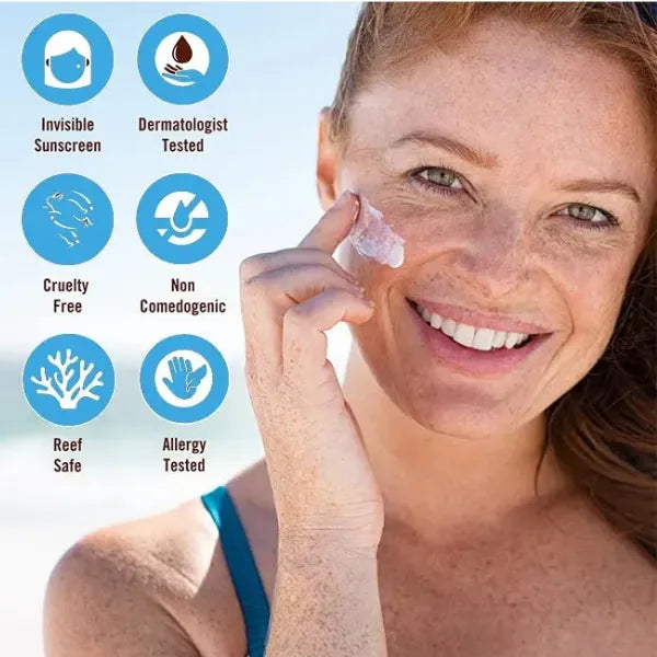 Hanxi Whitening Sunscreen SPF50+ PA+++ – UV Protection & Skin Brightening Sun Cream (50g)