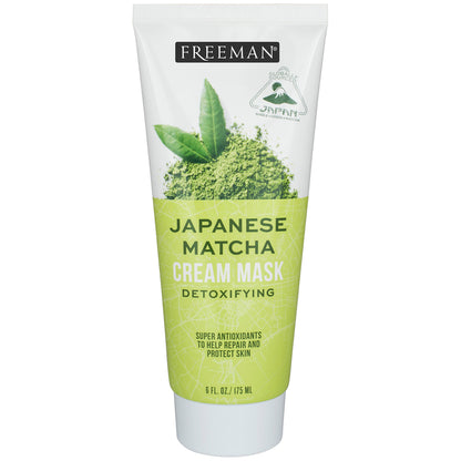 Japanese Matcha Facial Mask – Detoxifying & Pore Purifying Cream