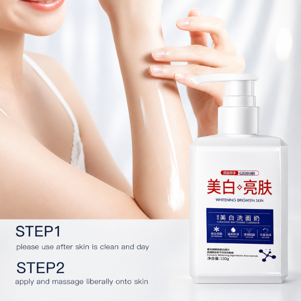 Y.Z.M skin brightening face wash tube for daily deep cleansing care 150g